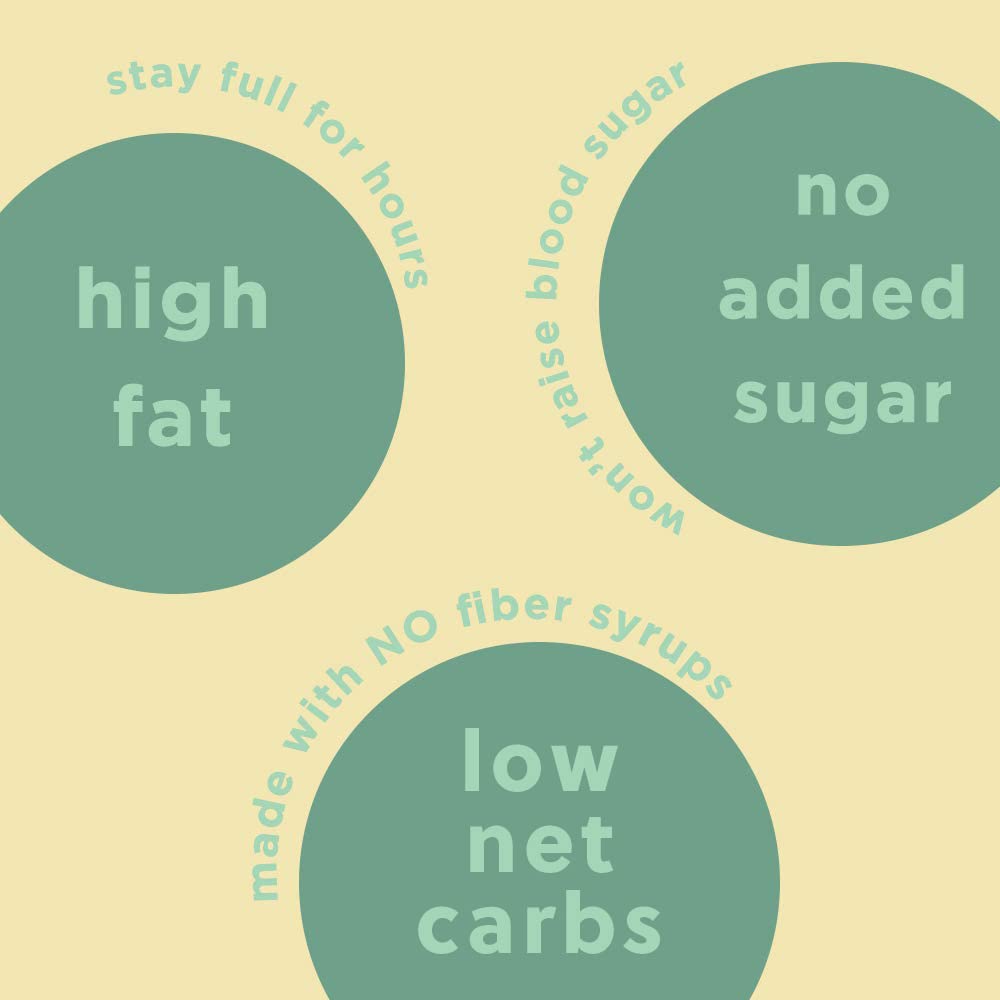Keto Bars The Original Keto Snack Bar, Gourmet Simple Ingredients Low Carb, No Sugar, Rich In Ketogenic Fats, The Perfect Ketobars Snacks For Keto Diet Food Products (10 Pack, 1.65 Ounce)