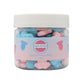 Mystic Sprinkles Baby Shower Themed Candy Shapes Sprinkles (Blue & Pink Onesies, 2Oz Jar)
