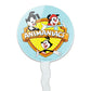 GRAPHICS & MORE Animaniacs Cupcake Picks Set of 6 - Multi Color - One Size