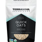 Terrasoul Superfoods Organic Instant Quick Oats, 2.5 Lbs, Premium Grade, Non-GMO, Gluten-Free Breakfast Essential