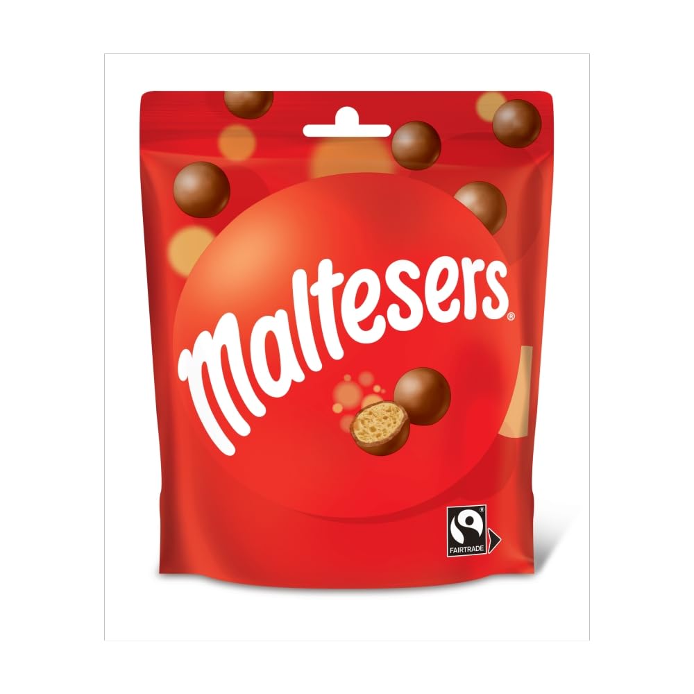 Maltesers Chocolate Pouch, 102 g, Model 361838, 37 mm Size