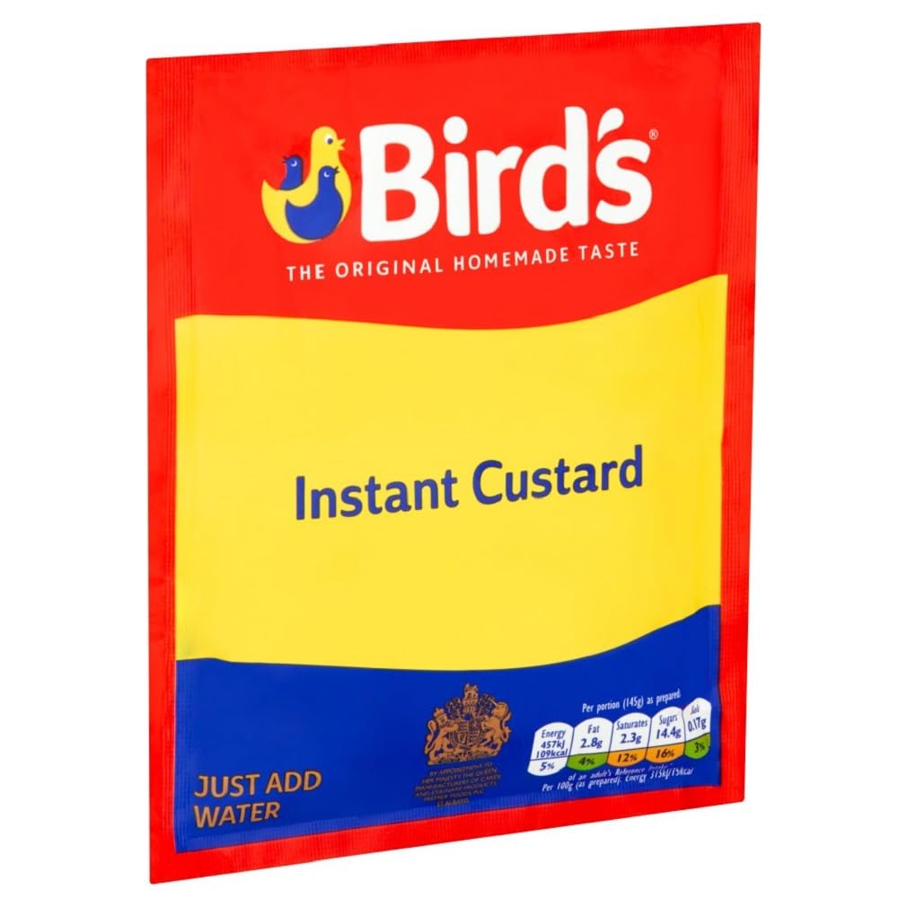 Birds Instant Custard Triple Pack Original Birds English Custard Powder Imported From The Uk England The Best Of British Custard