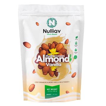 NULLIAV Mediterranean Almond Vanilla Milk Powder - 15.5 Oz. (Pack of 1)