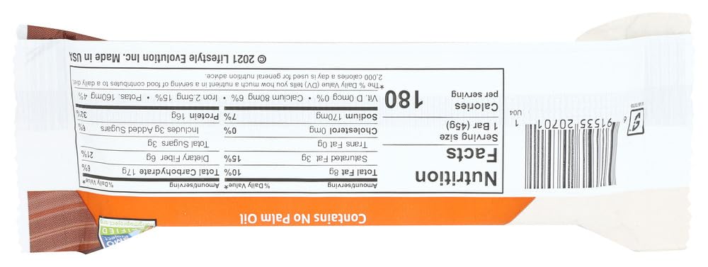 NUGO Crunchy Peanut Butter Bar 12 Count, 1.59 OZ