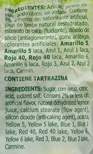 Limon 7 Paleta (Lollipop Covered With Lemon And Salt Powder