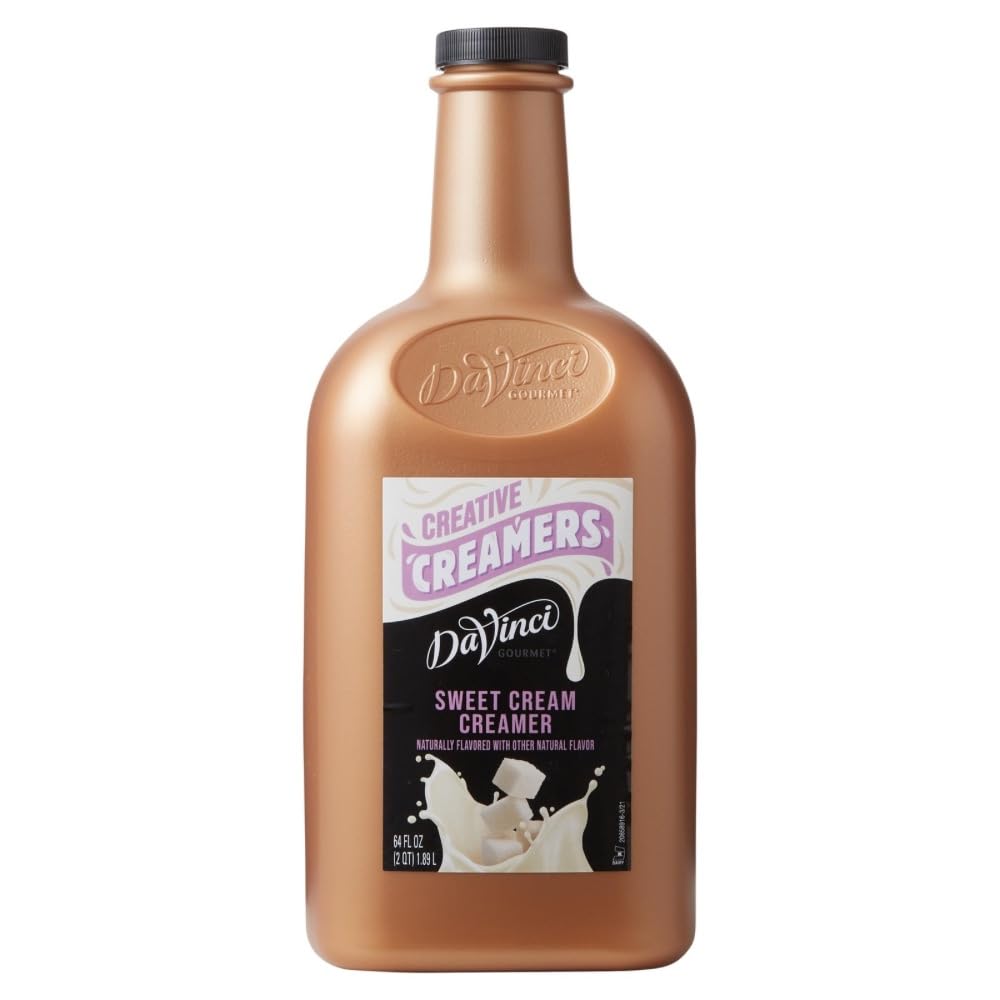 DaVinci Gourmet Sweet Cream Creamer, 64 Fl Oz, Pack of 1, Model 20698785