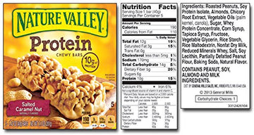 Nature Valley, Protein, Salted Caramel Nut Chewy Bar, 7.1Oz Box (Pack Of 4)