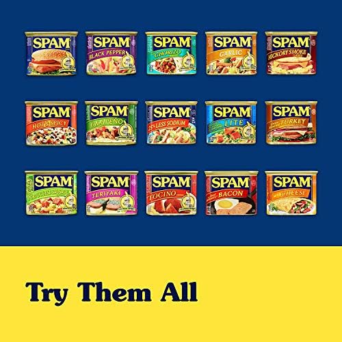 SPAM Classic Single  9 Grams of Protein Per Serving  2.5 oz Single Pouches  (12 Pack)