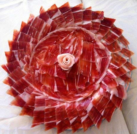 Jamon Ib  Rico Grass Fed - La Nava - Bone - In (16 To 18 Lb Aprox) - 36 Months Aged - Dry Cured Ham - Spain Gourmet Delicatessen