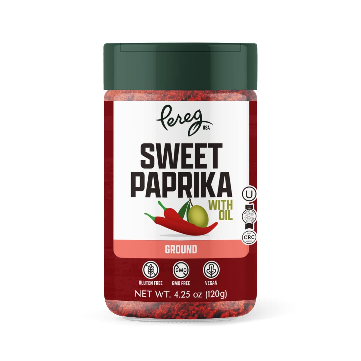 Pereg Hungarian Style Sweet Paprika With Oil (4.25 Oz) - Paprika Spice Seasoning - Non-Gmo, Gluten-Free - Bulk Spices & Seasoning – Non-Irradiated