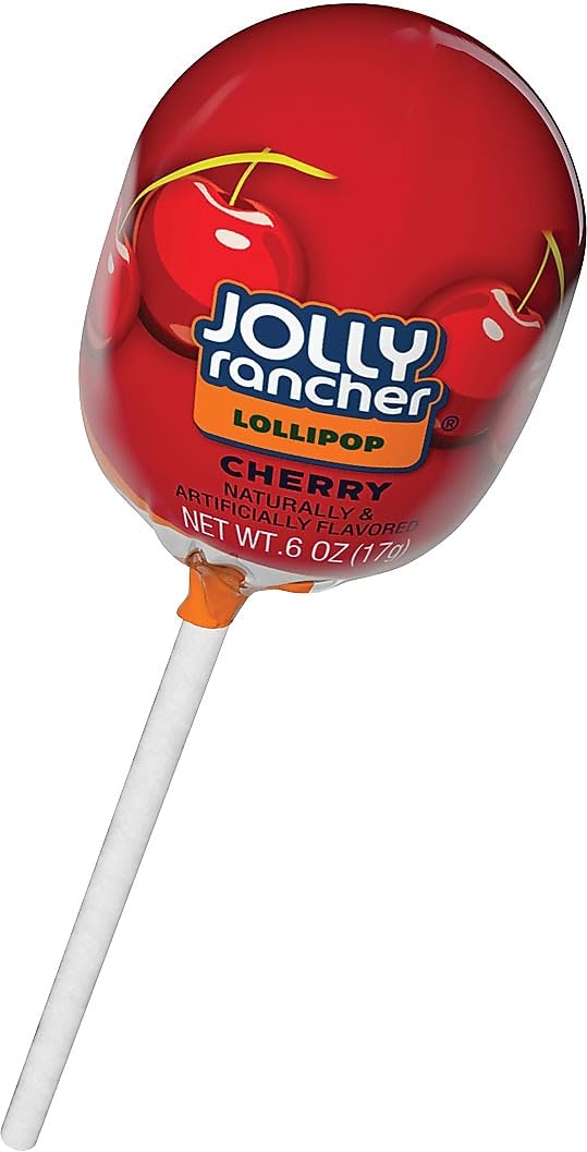 Jolly Rancher Lollipops In Assorted Flavors, 50/Bx (209-00051)