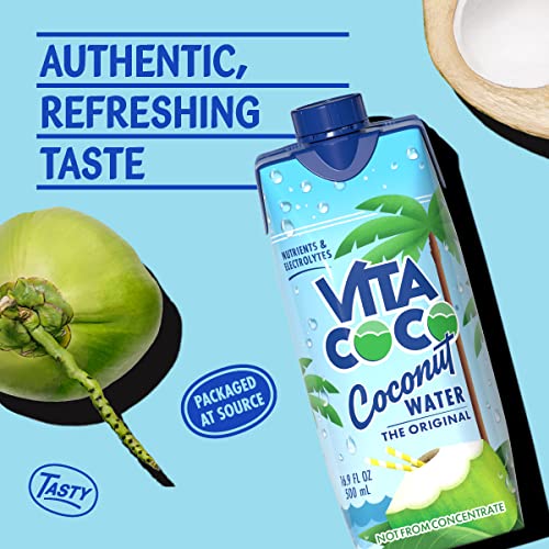 Vita Coco Coconut Water, 16.9 Ounce (Pack Of 4)