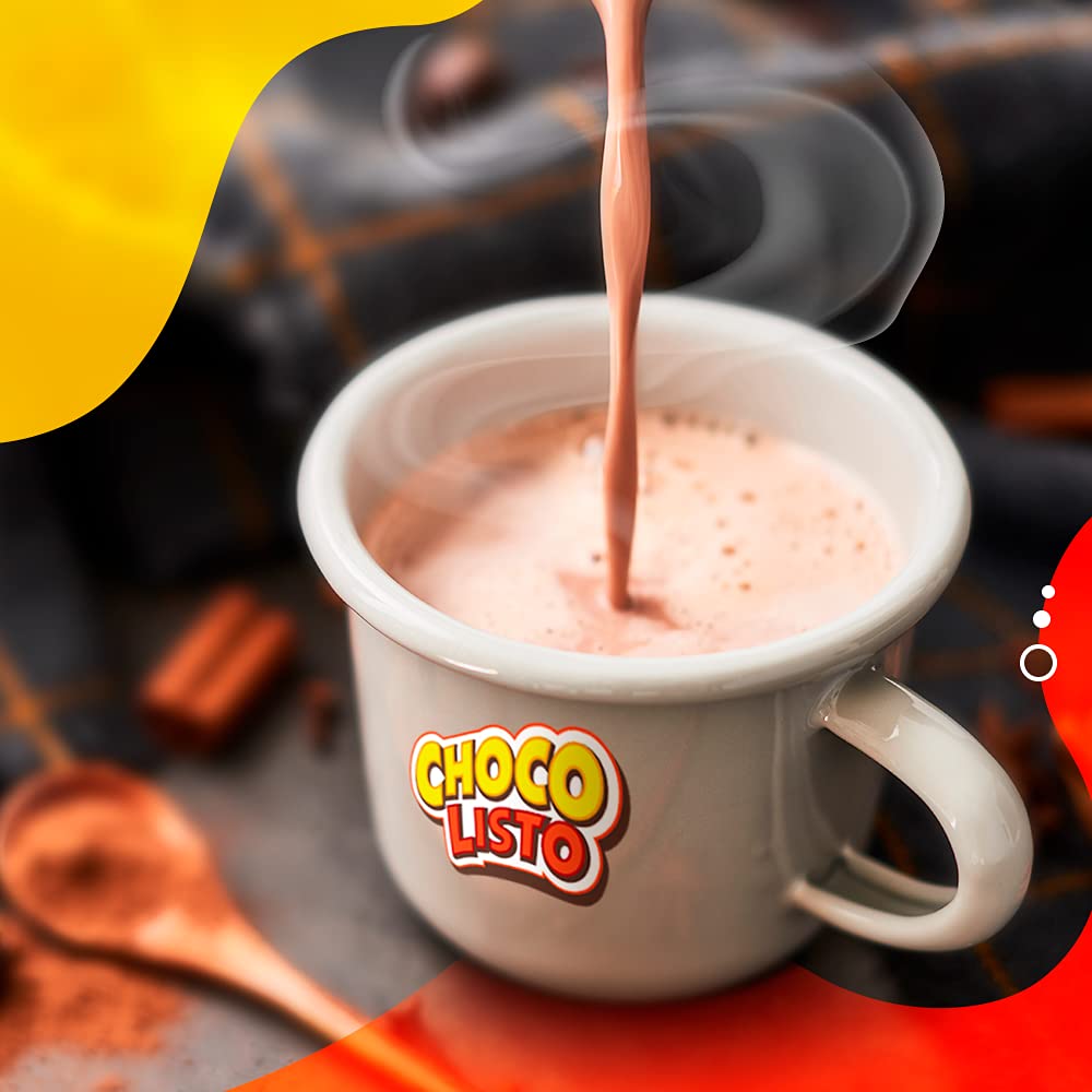 Chocolisto Instant Chocolate Drink, Nutritious Beverage With Vitamins And Minerals, 10.5 Oz Per Pack, Pack Of 4.