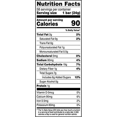 Quaker Chewy Granola Bars, Oatmeal Raisin, 58 Count