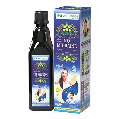 Herbal Canada No Migrain Juice (500Ml) || 100% Natural (Pack Of 1)