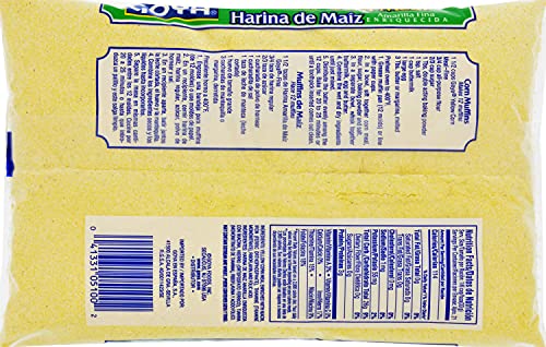 Goya Fine Corn Meal, 24 Oz (Pack Of 12)