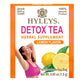 HYLEYS Detox Tea - Green Tea with Lemon - 25 Tea Bags - 12 Pack