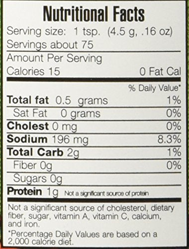Vogue Cuisine Vegetarian Chicken Soup & Seasoning Base 12Oz - Low Sodium, Gluten Free, All Natural Ingredients