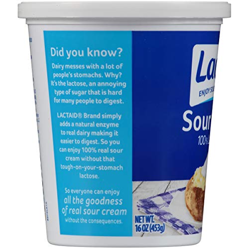 Lactaid Sour Cream, 16 oz