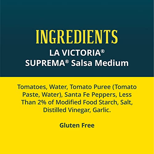 La Victoria  Suprema Medium Salsa   67 oz