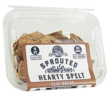 Columbia County Bread & Granola Sprouted Crisps - Hearty Spelt, 0.35 Ounce (Pack of 1)