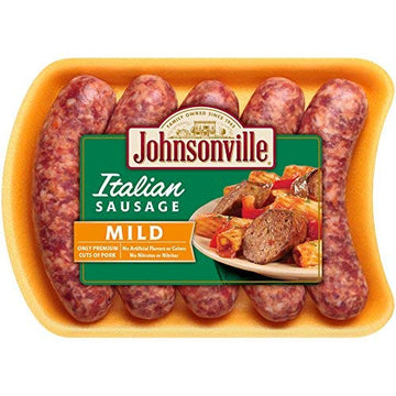 Johnsonville, Mild Italian Sausage, 5 count, 19 oz