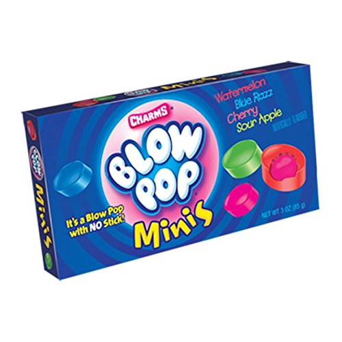 Charms Blow Pops Minis Theater Box, 3.5 Oz (Single - 3.5 Oz Box)