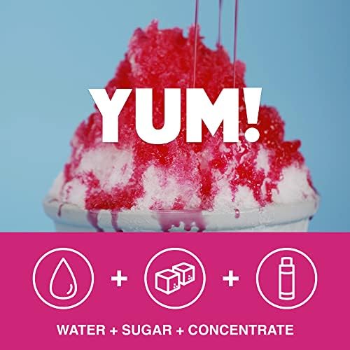 Hypothermias Blueberry Hawaiian Snow Cone Unsweetened Flavor Concentrate,16 Fl Oz Size (Must Add Sugar And Water)