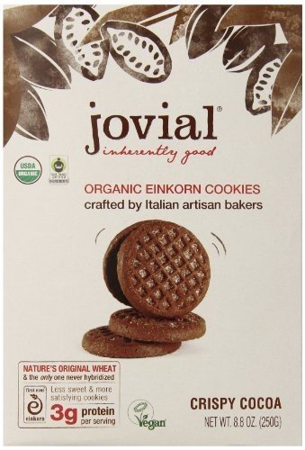 Jovial - Cookie - Organic - Einkorn - Crispy Cocoa - 88 Oz - Case Of 12(D0102H5Ks06)
