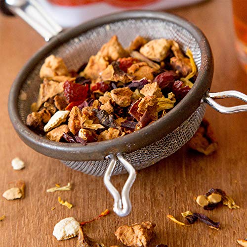 Harney & Sons Blood Orange Herbal Tea - 16 oz Loose Leaf with Apple Pieces and Raspberry