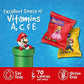 Funables Fruity Snacks, Super Mario, Assorted Fruit, Flavored Snacks, 0.8Oz 22 Count