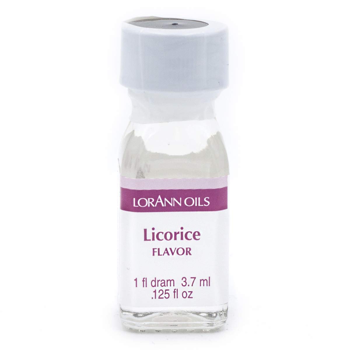 LorAnn Licorice (Black) SS Flavor, 1 dram bottle (.0125 fl oz - 3.7ml - 1 teaspoon)- 2 Pack