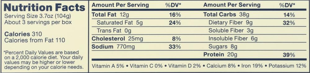 Banza Chickpea Mac And Cheese, Elbows With Creamy Deluxe Cheddar - Gluten Free Healthy Mac And Cheese, High Protein, Lower Carb And Non-Gmo - (Pack Of 6)