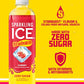 Sparkling Ice STARBURST Cherry, Zero Sugar Flavored Sparkling Water, with Vitamins and Antioxidants, Low Calorie Beverage, 17 fl