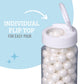 Sweets Indeed Sprinkles, White Sugar Pearl 4 Pack, 8.46 Ounces, Edible Sprinkle Mix, Perfect For Cake Decorations, Baking, Ice C