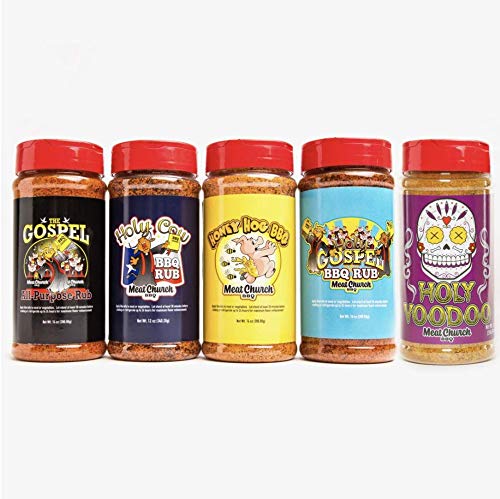Meat Church Fab 5 Gift Box & Texas Sugar BBQ Rub 12oz