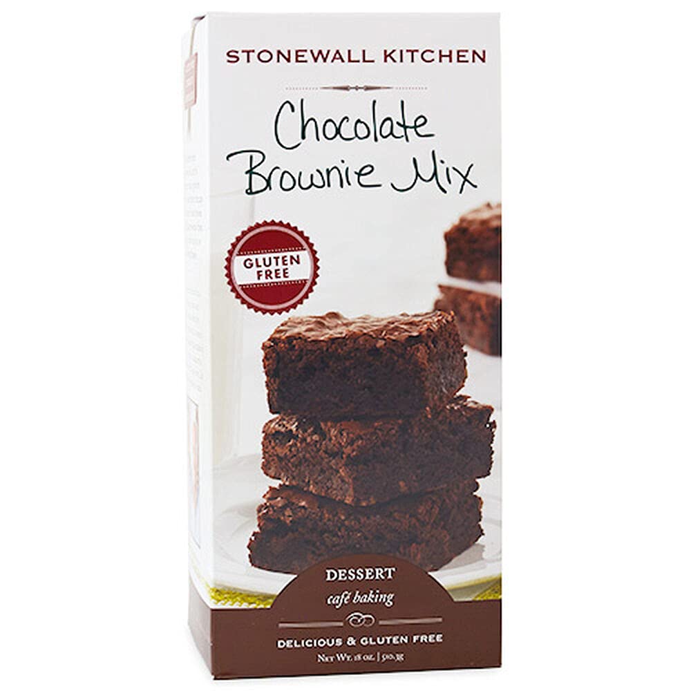 Stonewall Kitchen Gluten-Free Chocolate Brownie Mix, 18 Ounces, Brown, Model 551720