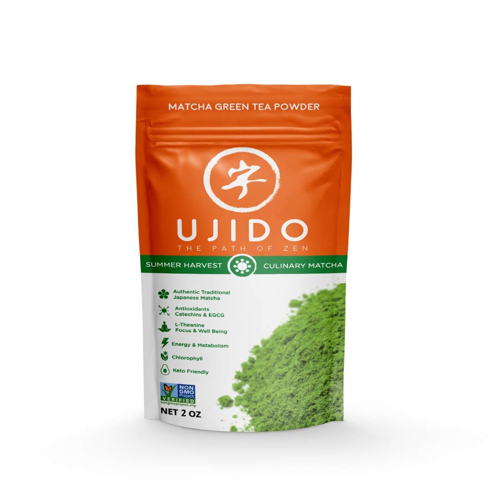 Ujido Summer Harvest Culinary Matcha, 2 oz., 46 Servings - Culinary Grade Japanese Matcha Powder - Gluten Free & Keto Friendly -