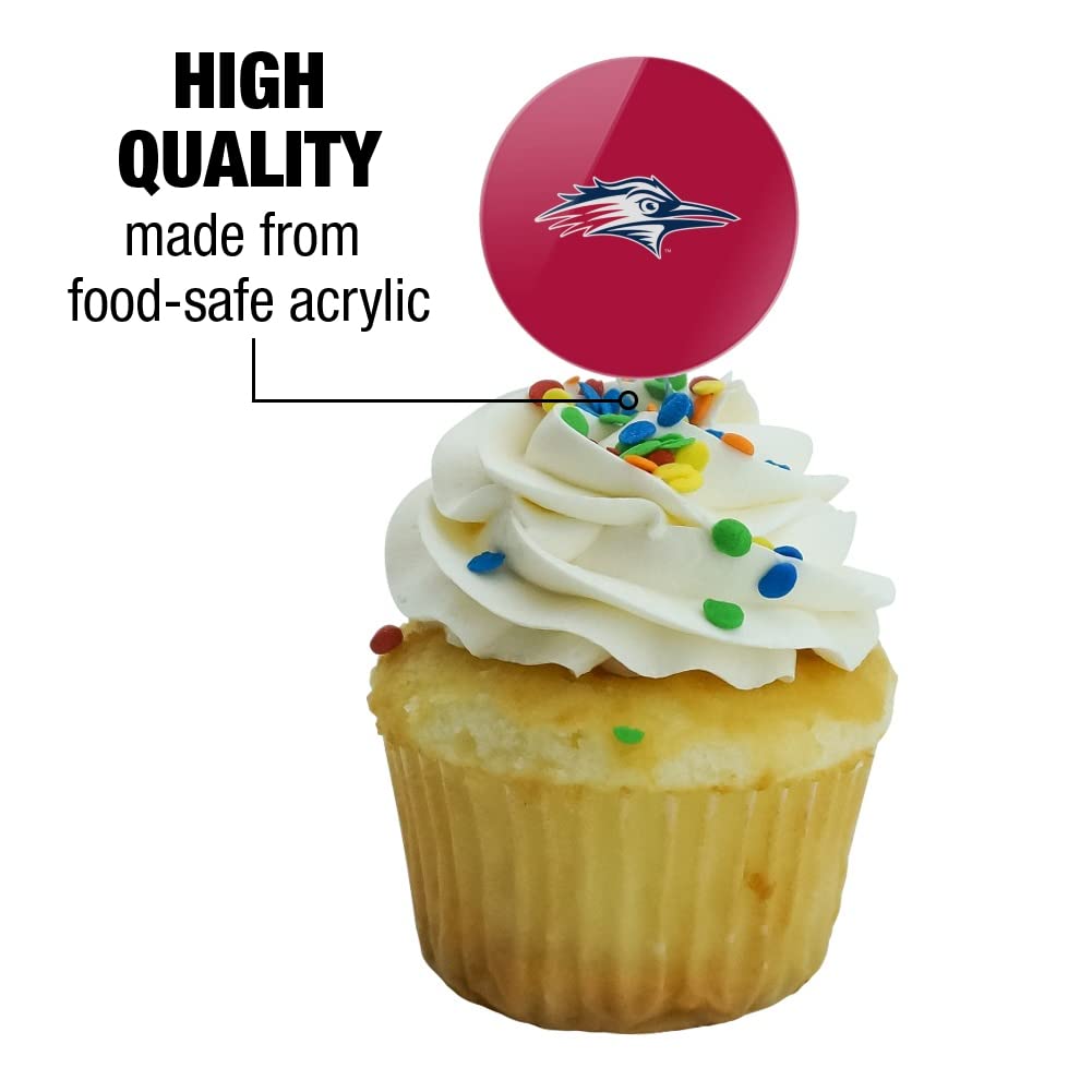 Metro State Secondary Logo Cupcake Picks Toppers Decoration Set Of 6