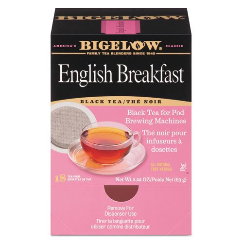 Bigelow Tea English Breakfast Tea Pods - 18 Count Box, 1.90 Oz