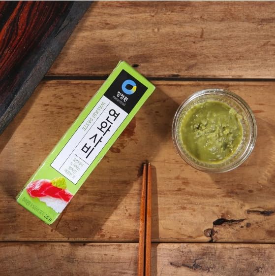BC233 Korean Premium Light Wasabi Paste - Prepared Wasabi Sauce in Tube, 95g (3.35oz)