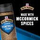 McCormick Grill Mates Seasoning, Montreal Steak, No MSG Added, Gluten Free, No Artificial Flavors, For Transforming Everyday Cut