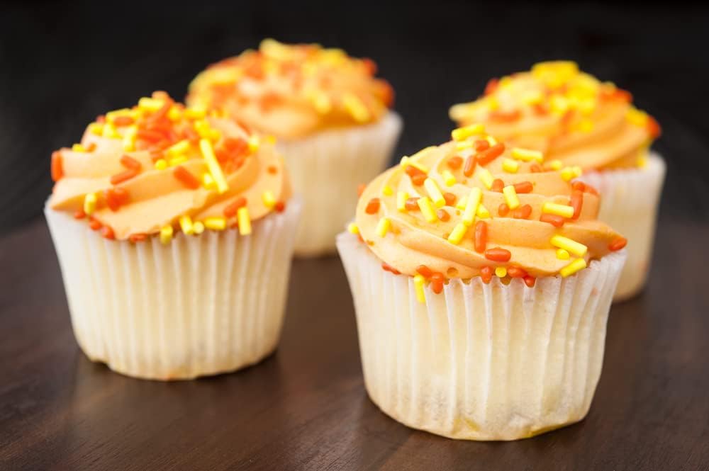 Yellow Sprinkles - 1.6 Pounds - Spring Yellow Jimmies Sprinkles - Mardi Gras Cupcake Toppings - Bulk Sunflower Sprinkles For Cake Decorating, Baking, Ice Cream