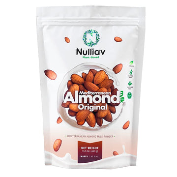 NULLIAV Mediterranean Almond Milk Powder Original - 15.5 Oz, Pack of 1