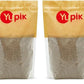 Yupik Raw White Chia Seeds,2.2 lb (Pack of 2)