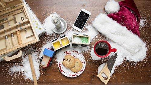 Barnies Santas White Christmas Coffee Pods Compatible With Keurig Malt-Inspired - A Festive Holiday Coffee Blend Of Coconut, Vanilla, And Caramel Flavors - 48 Count