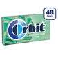 ORBIT Sweet Mint Sugar Free Chewing Gum Bulk, 8 Packs of 14-Pieces, Case of 6 (672 Total Pieces)