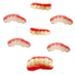Gummi Teeth Candy, Delicious Fruit Flavors Gummies (17.6 Pounds)