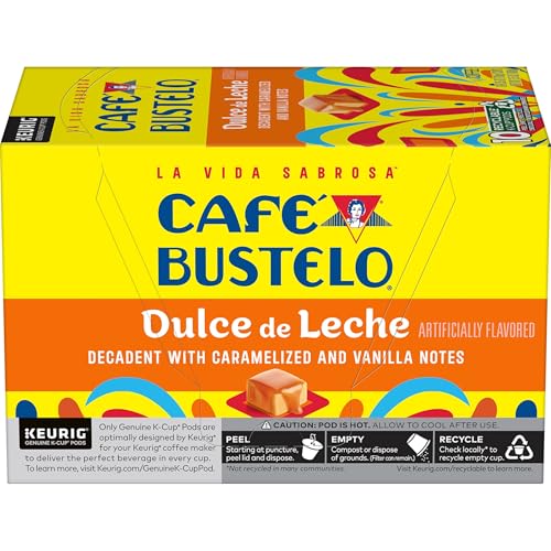 Caf? Bustelo Dulce de Leche 10 Count K-Cup