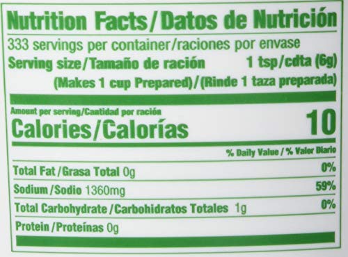 Knorr Professional Caldo de Camaron  Shrimp Bouillon with Shrimp Flavor Granulated Base  Bouillon as a Base  Marinade  Flavor Enhancer  Shelf Stable Convenience  0g Trans Fat  4.4 lbs (Pack of 4)